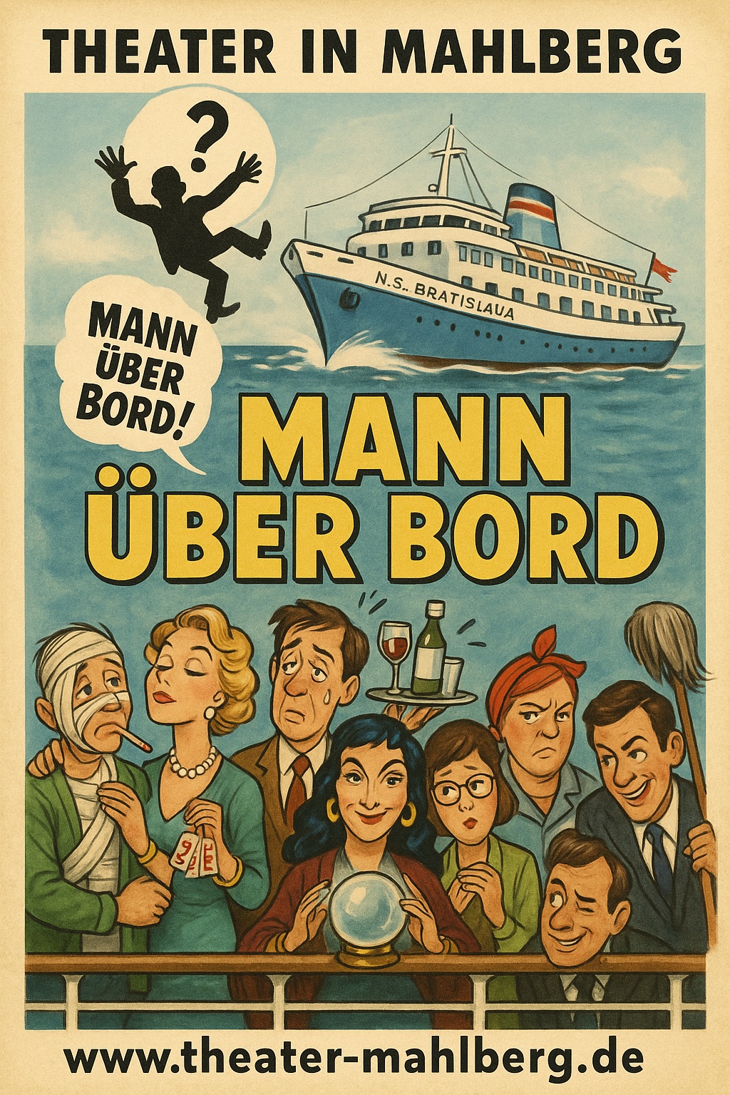 Mann über Bord