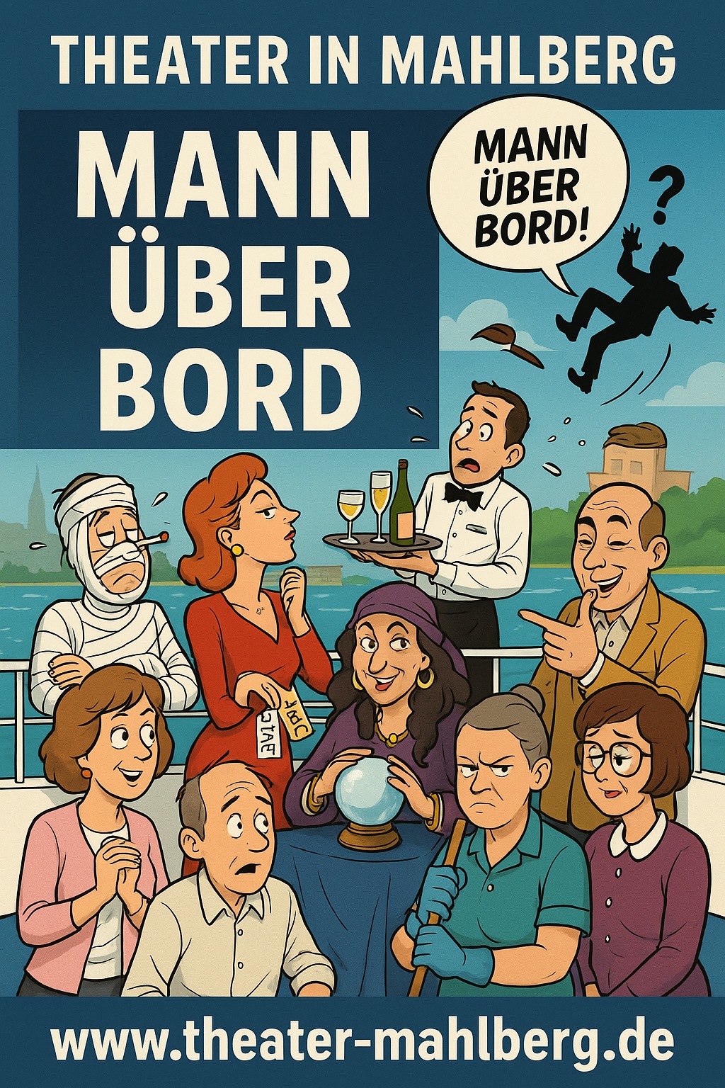 Mann über Bord